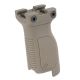 Taktická rukoväť Angled Vertical Grip - Long, FDE, Picatinny